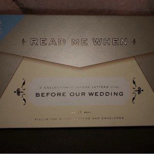 Before Our Wedding Future Letters 8 Fill In The Blanks